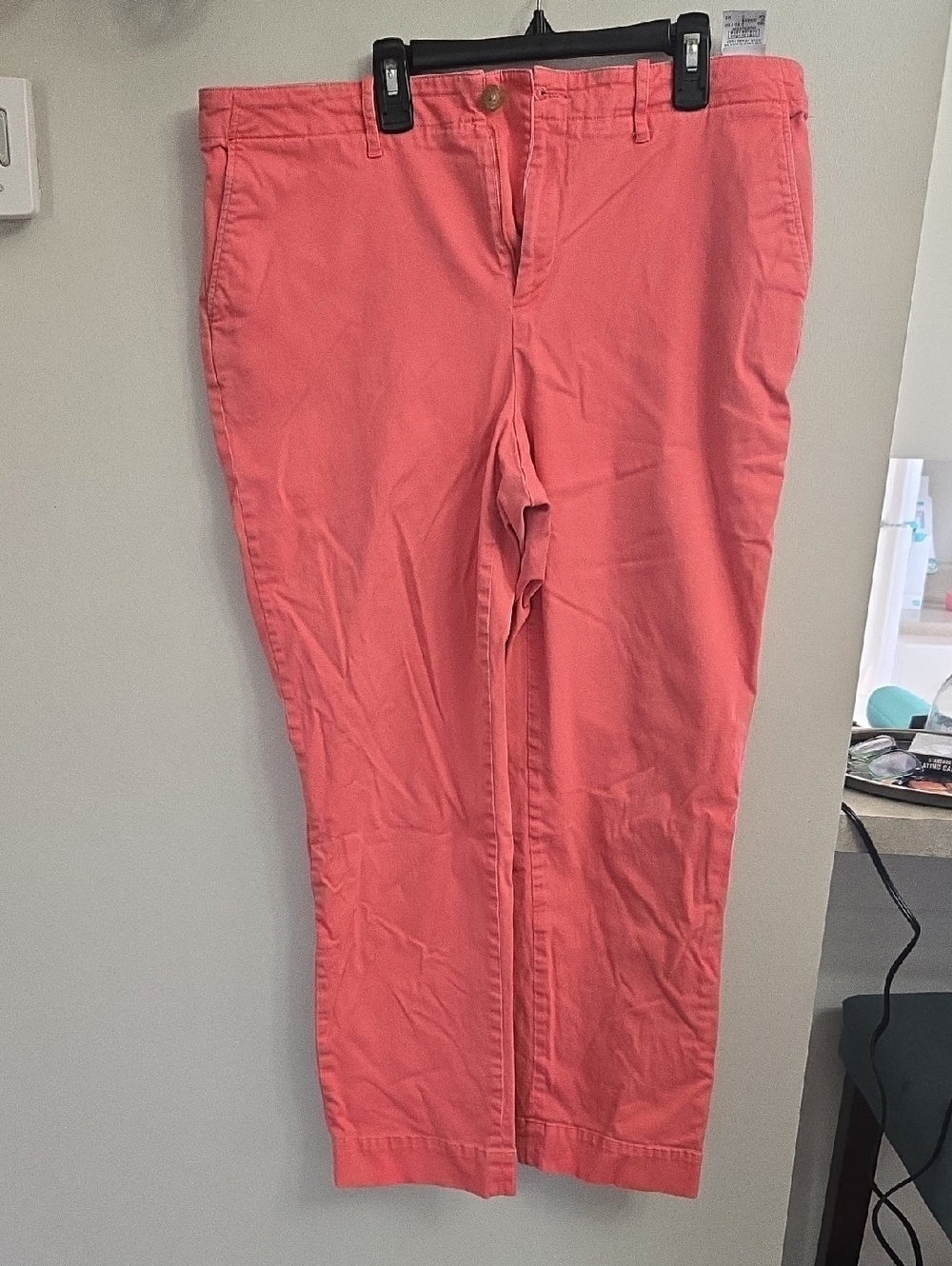 Brooks Brothers Coral Straight-Leg Jeans